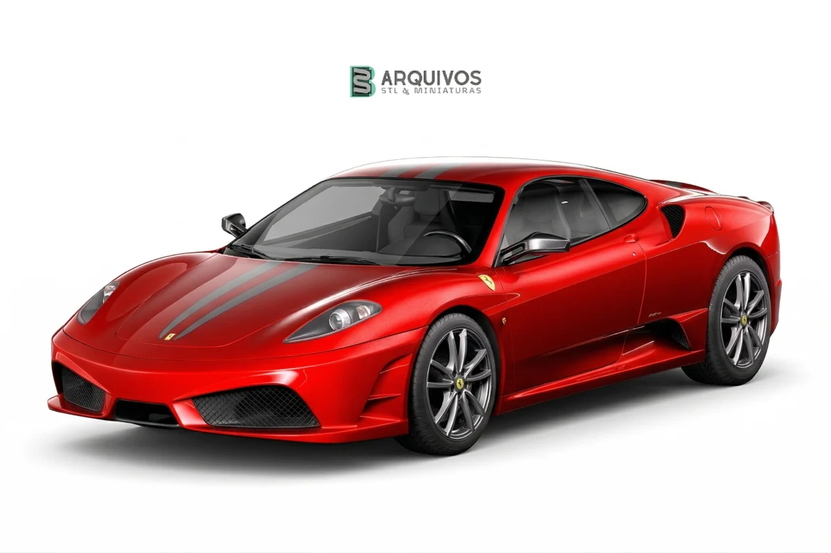 Modelo 3D STL - Ferrari F430 Scuderia
